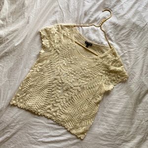 EXPRESS Lace Crop Top